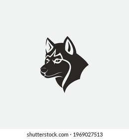 dog vector illustration design icon logo template