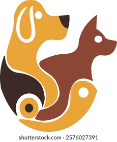 dog vector illustration design for symbol or logo or background uses