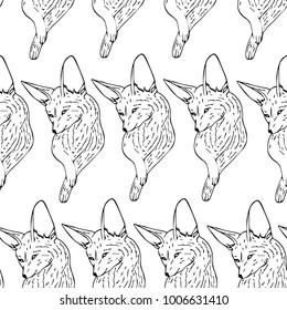 Dog vector illustration. Doodle style. Design, print, logo, decor, textile, paper.