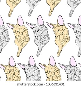 Dog vector illustration. Doodle style. Design, print, logo, decor, textile, paper.