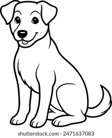 Dog vector illustration eps 10