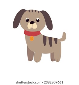 dog. Vector illustration of dog  icon