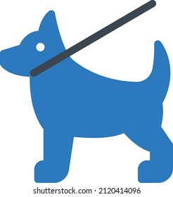 Dog Vector illustration on a transparent background.Premium quality symmbols.Glyphs vector icon for concept and graphic design.