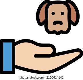 Dog Vector illustration on a transparent background.Premium quality symmbols.Stroke vector icon for concept and graphic design