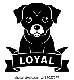 Dog Vector Line Art | Cute Pet Clipart and Graphic Design