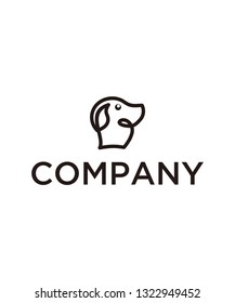 dog vector logo