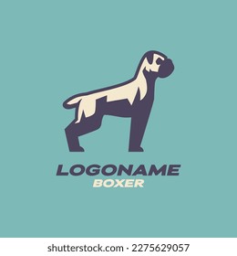 Dog vector logo design template. Pet shop, veterinary clinic, pet care, animal shelter