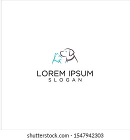 dog vector logo graphic modern