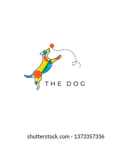 Dog vector logo. Dog icon