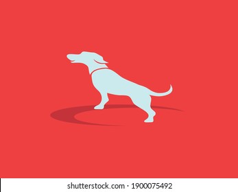 Dog vector logo icon symbol