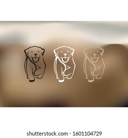dog vector, for pet logos