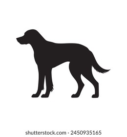 Dog vector silhouette clip art