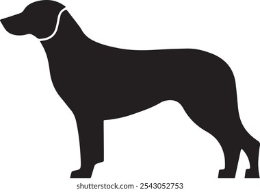 Perro Vector silueta eps archivo