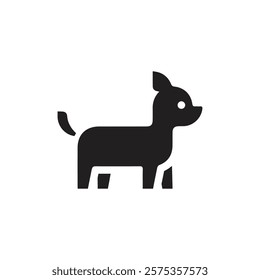 Dog Vector silhouette on white background , dog icon design, dog symbol vector template, pets icon, pets vector, doggy unique design, paw symbols, animals, cats, caw, doggy and cat, walf and fox.