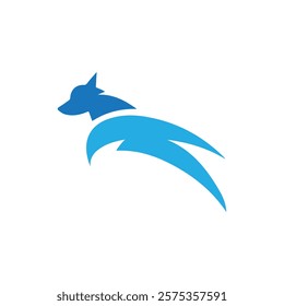 Dog Vector silhouette on white background , dog icon design, dog symbol vector template, pets icon, pets vector, doggy unique design, paw symbols, animals, cats, caw, doggy and cat, walf and fox.