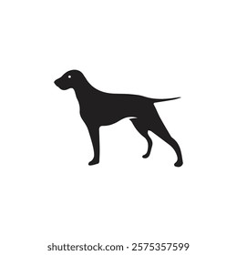 Dog Vector silhouette on white background , dog icon design, dog symbol vector template, pets icon, pets vector, doggy unique design, paw symbols, animals, cats, caw, doggy and cat, walf and fox.