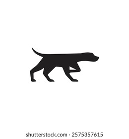 Dog Vector silhouette on white background , dog icon design, dog symbol vector template, pets icon, pets vector, doggy unique design, paw symbols, animals, cats, caw, doggy and cat, walf and fox.