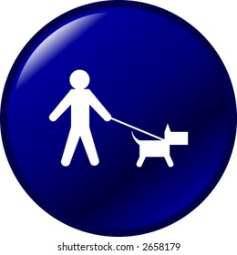 dog walk button