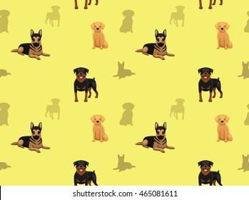 Dog Wallpaper german shepherd golden retriever rottweiler