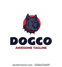 Dogco Simple Mascot Logo Template