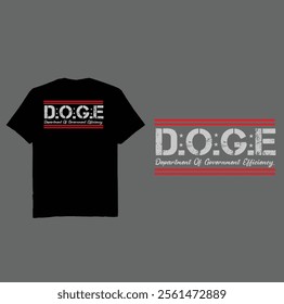 DOGE D.O.G.E. Department Of Government Efficiency PNG , Vector