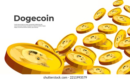 1,010 Dogecoin Banner Images, Stock Photos & Vectors | Shutterstock