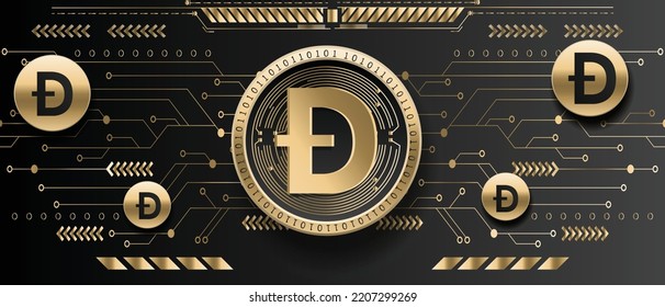 1,010 Dogecoin Banner Images, Stock Photos & Vectors | Shutterstock