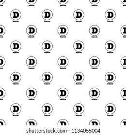 Dogecoin icon. Simple illustration of dogecoin vector icon for web
