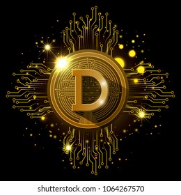dogecoin mining set icons