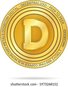 dogecoin shiba inu golden coin