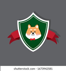 Doggie de vuelta a la escuela - Ilustración del vector