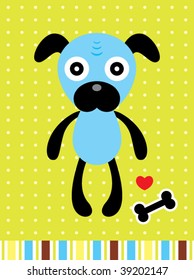 doggy card greeting