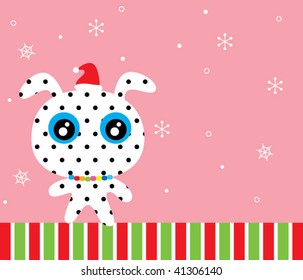 doggy christmas greeting