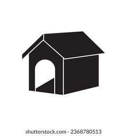 Doghouse, Dog Kennel icon vector illustration symbol design