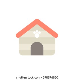doghouse icon. vector illustration