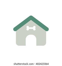 doghouse icon. vector illustration