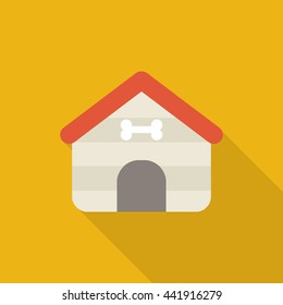 doghouse icon. vector illustration