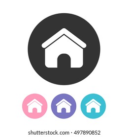 doghouse icon. vector illustration