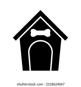 Doghouse, logo isolated icon color table