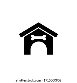 Doghouse, logo isolated on white background