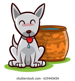 dog&jar