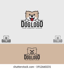 
doglogo logo design vector template