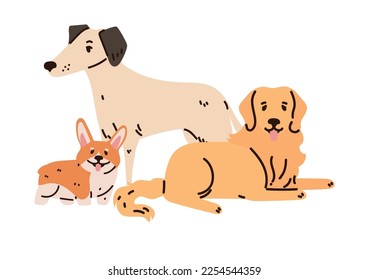 dogs animal isolated design icon