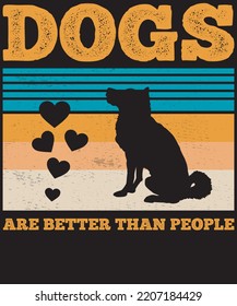 DOGS ARE BETTER THAN PEOPLE