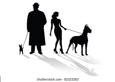 Dogs big and small