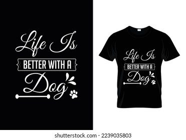 Dogs Books And Coffee - Dog T-shirt And SVG Design.