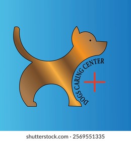 dogs caring center logo for animal lover