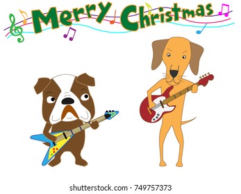 Dog's Christmas concert.