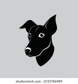 Dogs collection. Vector illustration of funny cartoon different breeds dogs in trendy flat style. Isolated on white.