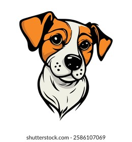 Dogs collection. Vector illustration of funny cartoon different breeds dogs in trendy flat style. 